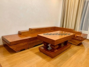 SOFA NGUYÊN KHỐI GỖ GÕ ĐỎ – MẪU 2020 MỚI NHẤT